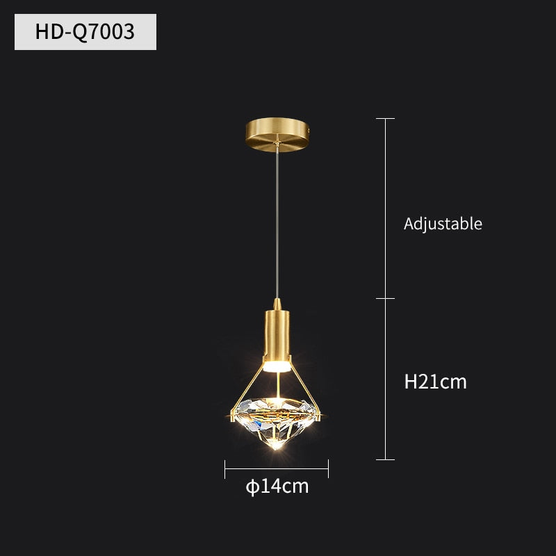 Pendant lights The Modern Crystal Pendant sold by Fleurlovin, Free Shipping Worldwide