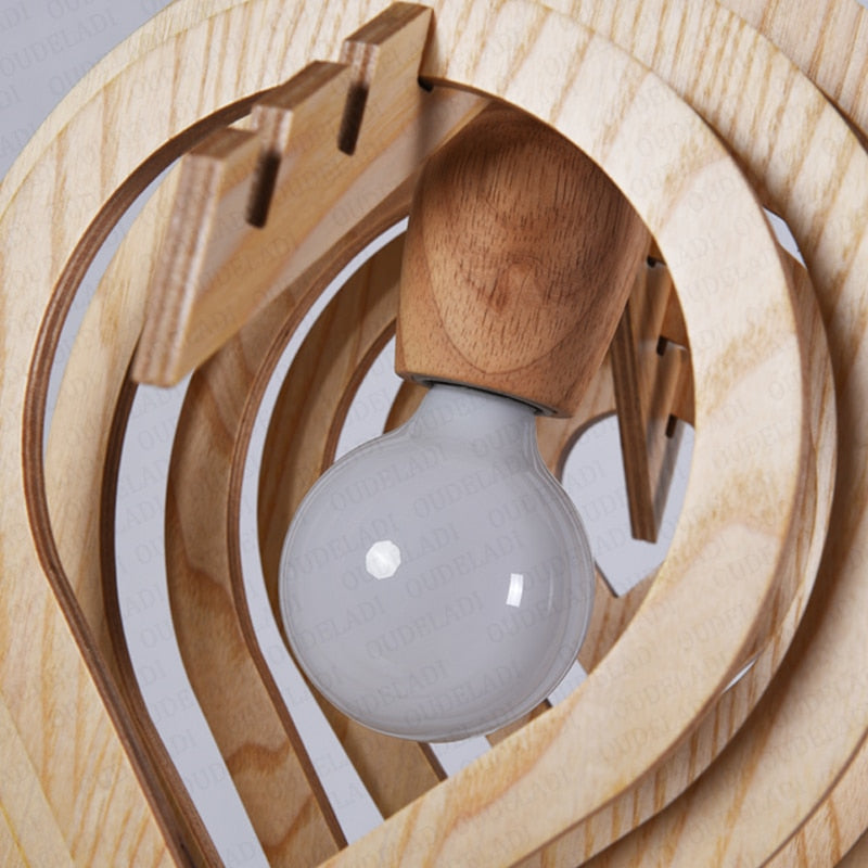 Pendant lights Wood Water Drop Pendant sold by Fleurlovin, Free Shipping Worldwide