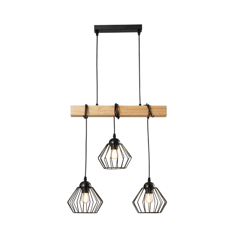 Pendant lights Wooden Pendant Farmhouse Lights sold by Fleurlovin, Free Shipping Worldwide