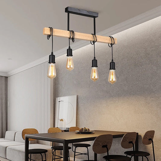 Pendant lights Wooden Pendant Farmhouse Lights sold by Fleurlovin, Free Shipping Worldwide