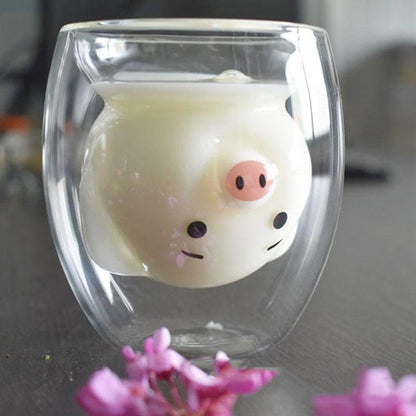  Piggy Glass sold by Fleurlovin, Free Shipping Worldwide