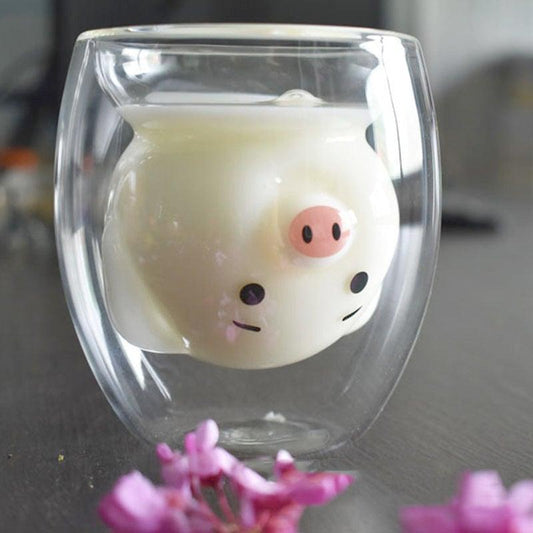  Piggy Glass sold by Fleurlovin, Free Shipping Worldwide