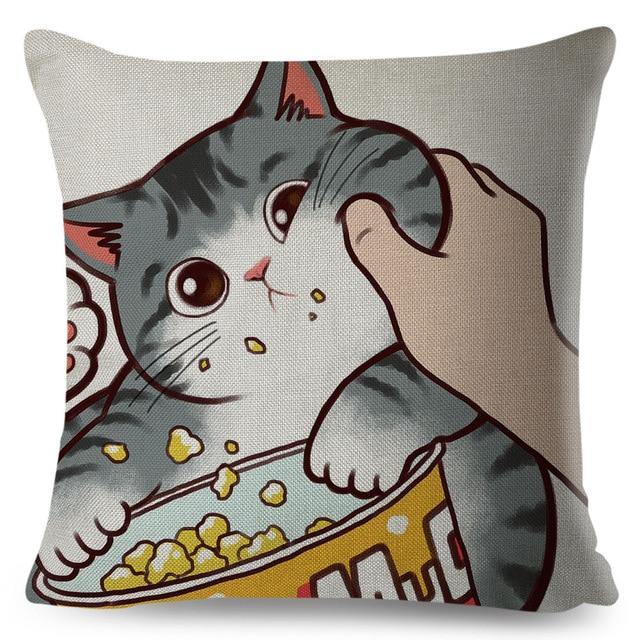  Pinch Cat Pillowcase sold by Fleurlovin, Free Shipping Worldwide