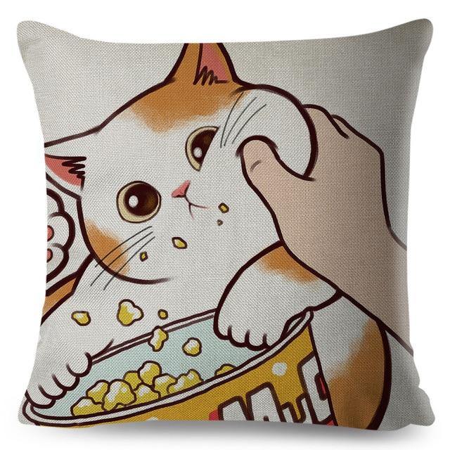  Pinch Cat Pillowcase sold by Fleurlovin, Free Shipping Worldwide