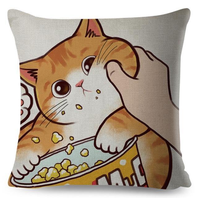  Pinch Cat Pillowcase sold by Fleurlovin, Free Shipping Worldwide