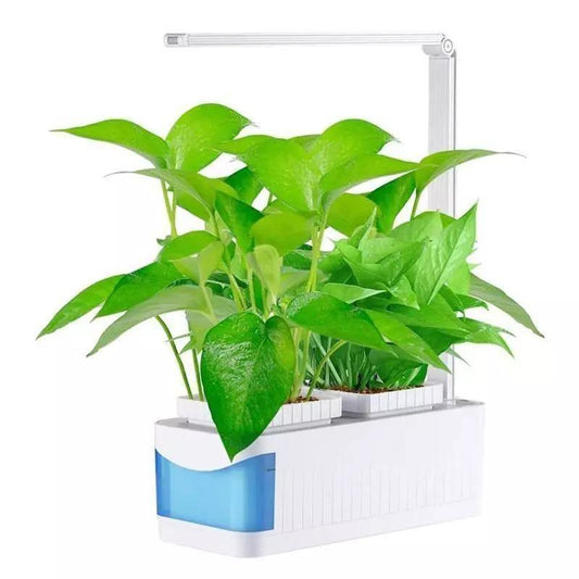 Indoor Herb Garden Hydroponic LED Planter Kit - Premium Plant & Herb Growing Kits from Fleurlovin Green Haven - Just $69.95! Shop now at Fleurlovin