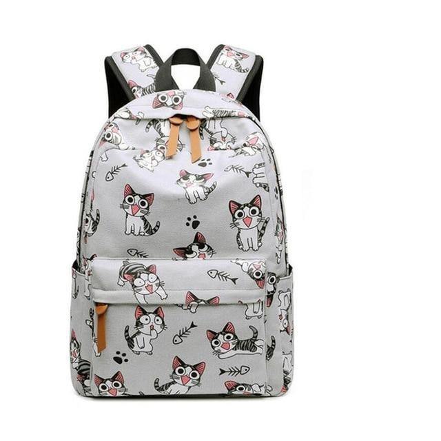  Playful Cat Backpack sold by Fleurlovin, Free Shipping Worldwide