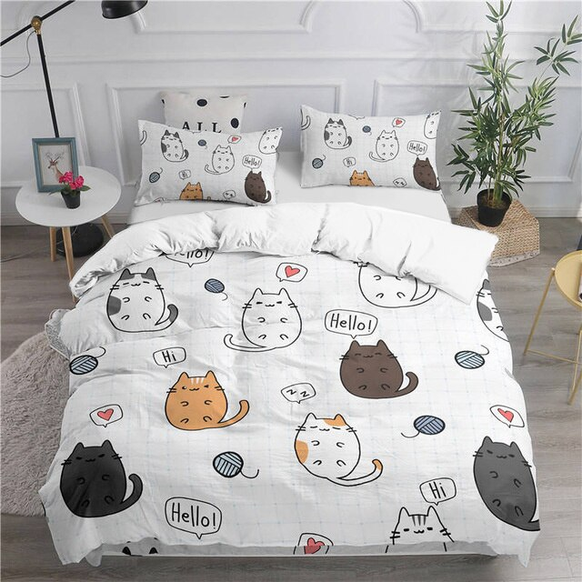  Playful Cat Toys Bedding Sets sold by Fleurlovin, Free Shipping Worldwide