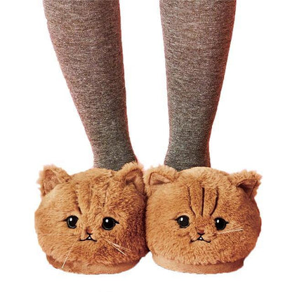  Plush Cat Slippers sold by Fleurlovin, Free Shipping Worldwide