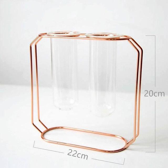 Propagation Geometric Floating Iron and Glass Propagation Vase sold by Fleurlovin, Free Shipping Worldwide