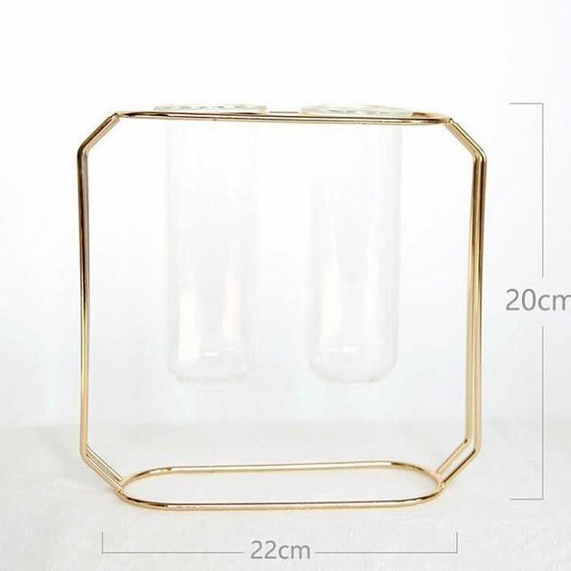 Propagation Geometric Floating Iron and Glass Propagation Vase sold by Fleurlovin, Free Shipping Worldwide