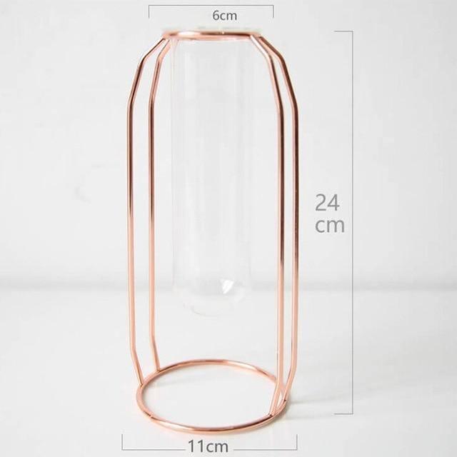 Propagation Geometric Floating Iron and Glass Propagation Vase sold by Fleurlovin, Free Shipping Worldwide