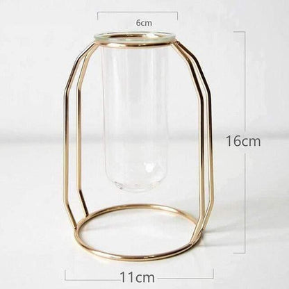 Propagation Geometric Floating Iron and Glass Propagation Vase sold by Fleurlovin, Free Shipping Worldwide