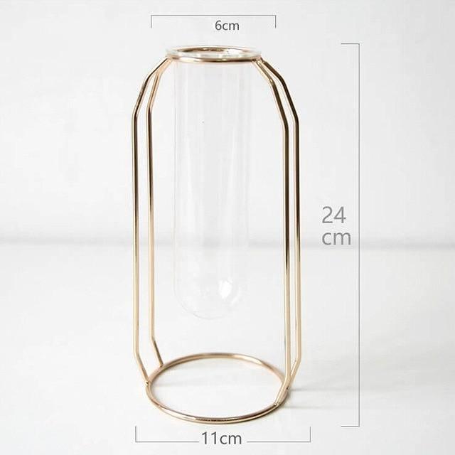 Propagation Geometric Floating Iron and Glass Propagation Vase sold by Fleurlovin, Free Shipping Worldwide