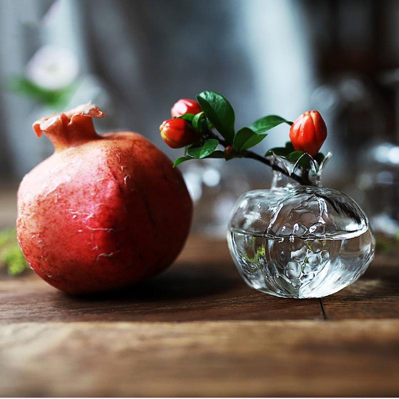 Propagation Pomegranate Glass Hydroponic Propagation Vase sold by Fleurlovin, Free Shipping Worldwide