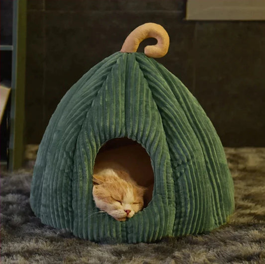  Pumpkin Cat Nest sold by Fleurlovin, Free Shipping Worldwide