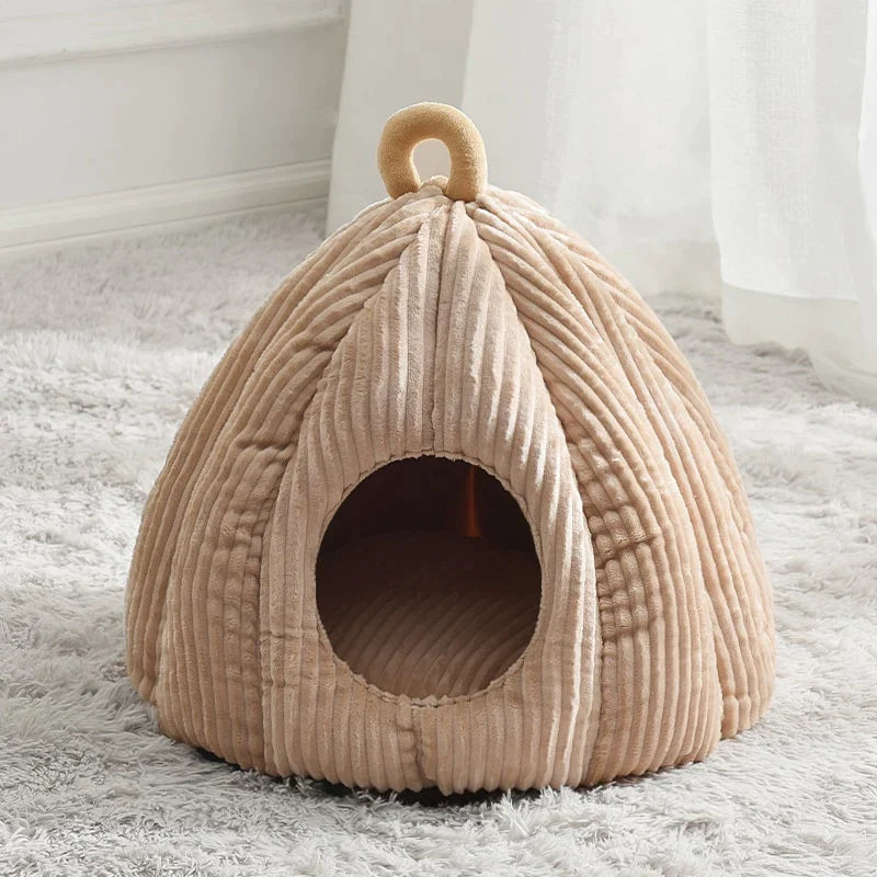  Pumpkin Cat Nest sold by Fleurlovin, Free Shipping Worldwide