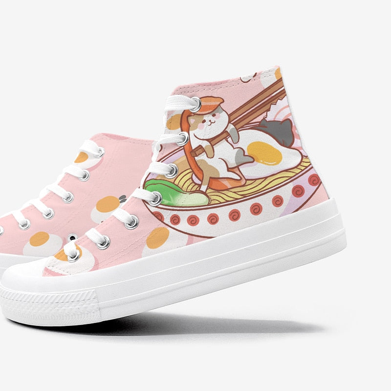  Ramen Cat Sneakers sold by Fleurlovin, Free Shipping Worldwide