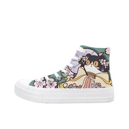  Retro Cat Sneakers sold by Fleurlovin, Free Shipping Worldwide