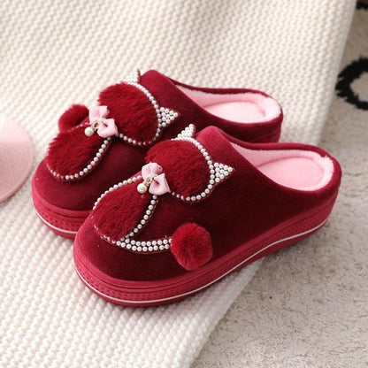  Ribbon Cat Slippers sold by Fleurlovin, Free Shipping Worldwide