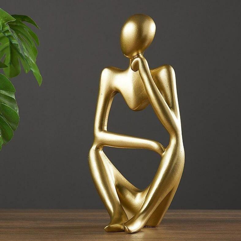 Sculptures & Statues Abstract Thinker Figurine Sculpture sold by Fleurlovin, Free Shipping Worldwide