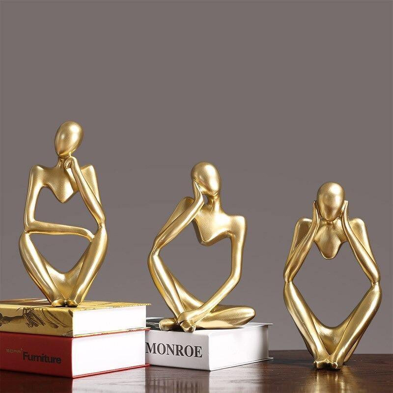 Sculptures & Statues Abstract Thinker Figurine Sculpture sold by Fleurlovin, Free Shipping Worldwide
