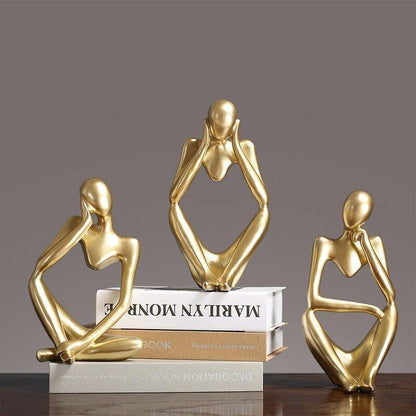 Sculptures & Statues Abstract Thinker Figurine Sculpture sold by Fleurlovin, Free Shipping Worldwide