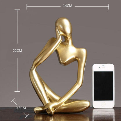 Sculptures & Statues Abstract Thinker Figurine Sculpture sold by Fleurlovin, Free Shipping Worldwide