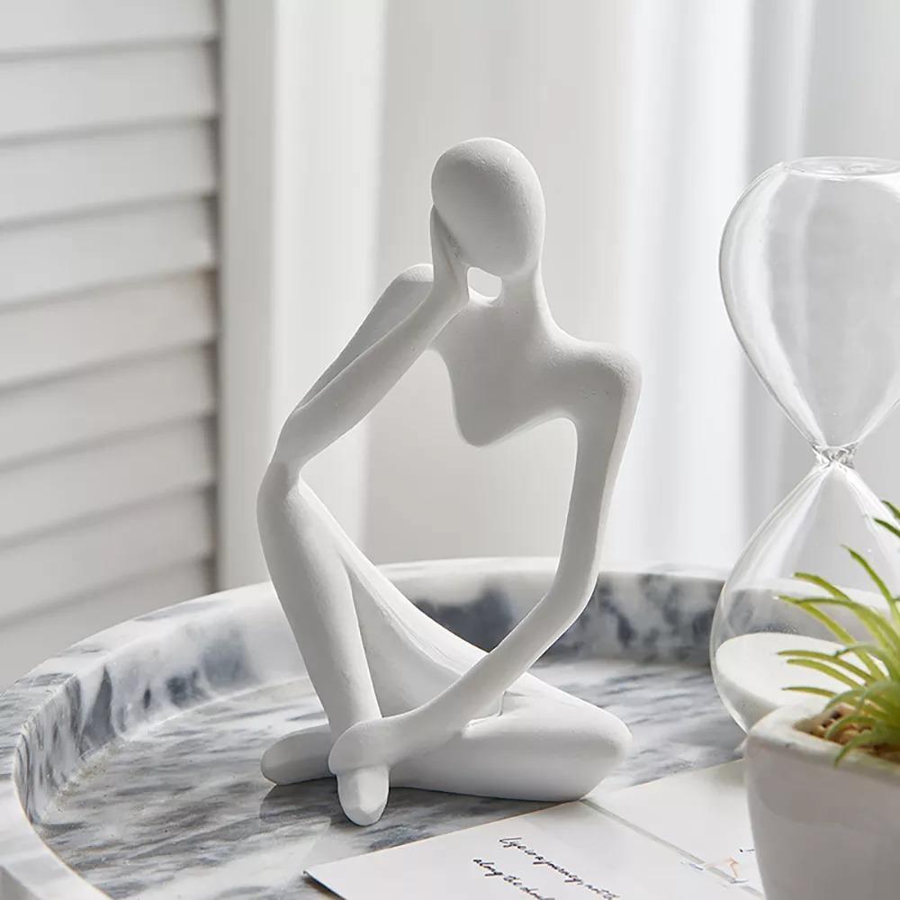 Sculptures & Statues Abstract Thinker Figurine Sculpture sold by Fleurlovin, Free Shipping Worldwide