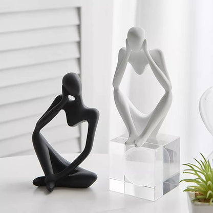 Sculptures & Statues Abstract Thinker Figurine Sculpture sold by Fleurlovin, Free Shipping Worldwide