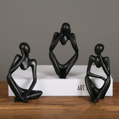 Sculptures & Statues Abstract Thinker Figurine Sculpture sold by Fleurlovin, Free Shipping Worldwide