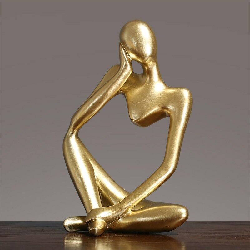 Sculptures & Statues Abstract Thinker Figurine Sculpture sold by Fleurlovin, Free Shipping Worldwide