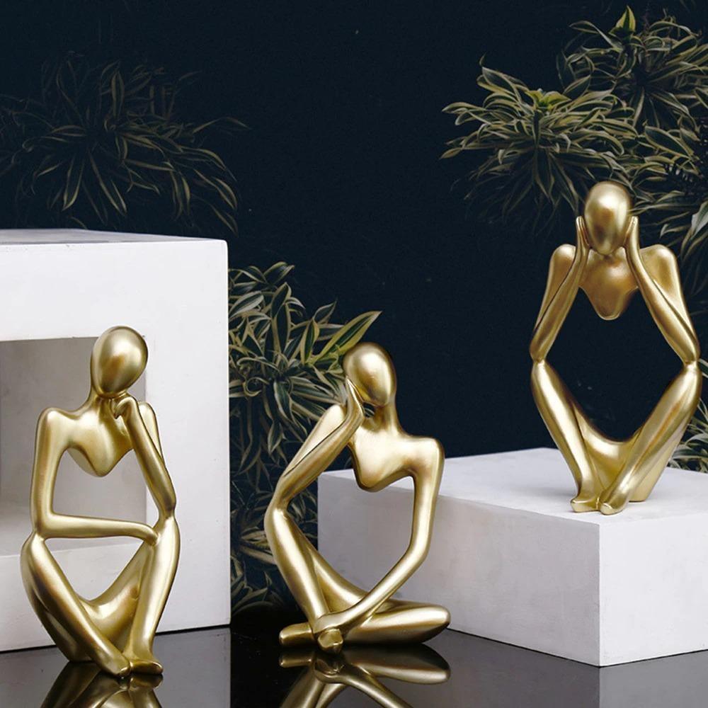 Sculptures & Statues Abstract Thinker Figurine Sculpture sold by Fleurlovin, Free Shipping Worldwide