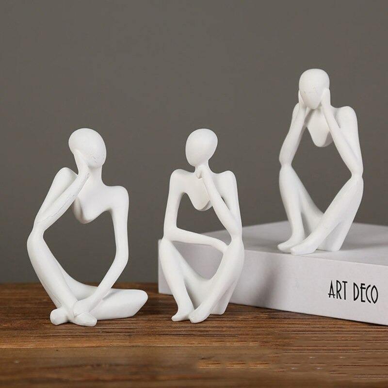 Sculptures & Statues Abstract Thinker Figurine Sculpture sold by Fleurlovin, Free Shipping Worldwide