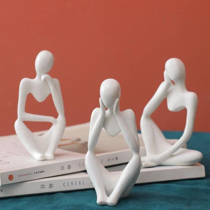 Sculptures & Statues Abstract Thinker Figurine Sculpture sold by Fleurlovin, Free Shipping Worldwide