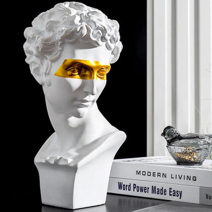 Sculptures & Statues Florentine Gold Accent David Bust Statue sold by Fleurlovin, Free Shipping Worldwide