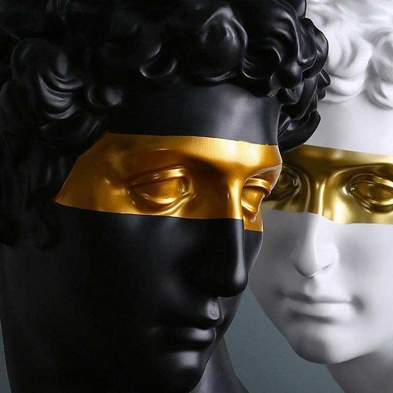 Sculptures & Statues Florentine Gold Accent David Bust Statue sold by Fleurlovin, Free Shipping Worldwide