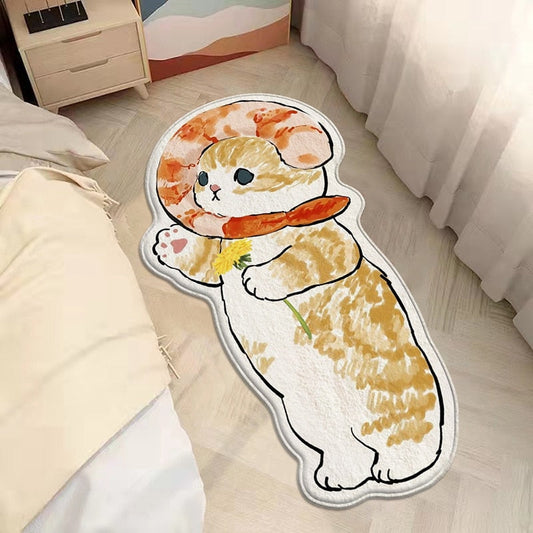  Shrimp Cat Rug sold by Fleurlovin, Free Shipping Worldwide