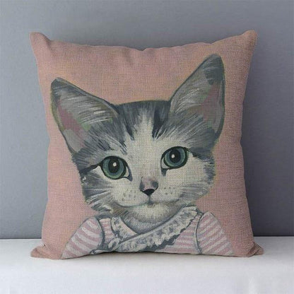  Smart Cat Pillowcase sold by Fleurlovin, Free Shipping Worldwide