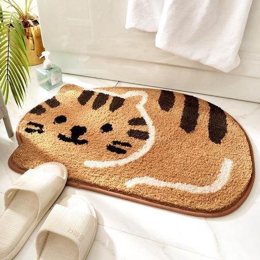  Smiley Cat Rug sold by Fleurlovin, Free Shipping Worldwide