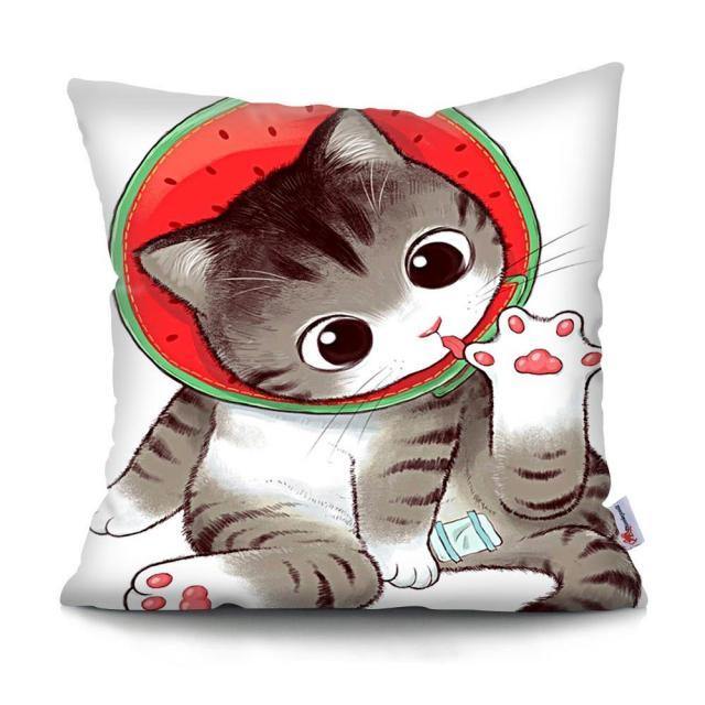  Space Cat Pillowcase sold by Fleurlovin, Free Shipping Worldwide