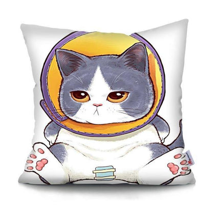  Space Cat Pillowcase sold by Fleurlovin, Free Shipping Worldwide