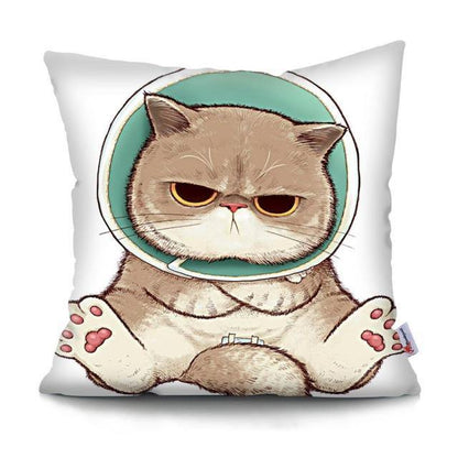  Space Cat Pillowcase sold by Fleurlovin, Free Shipping Worldwide