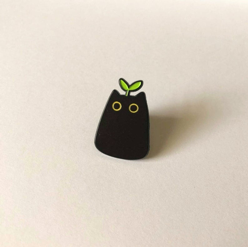  Sprout Cat Brooch sold by Fleurlovin, Free Shipping Worldwide