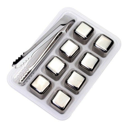  Stainless Steel Ice Cubes sold by Fleurlovin, Free Shipping Worldwide