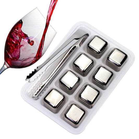  Stainless Steel Ice Cubes sold by Fleurlovin, Free Shipping Worldwide