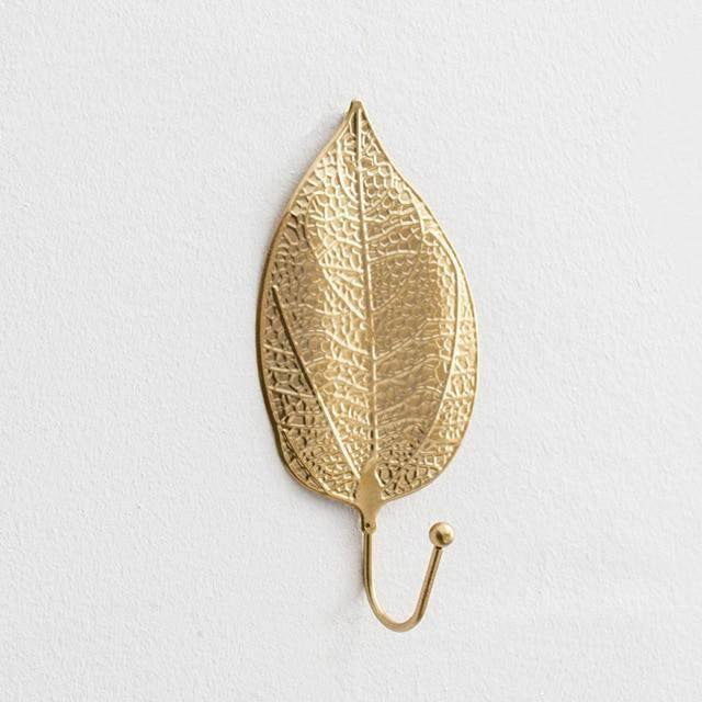 Storage Hooks & Racks Nature's Leaves Metal Wall Hooks sold by Fleurlovin, Free Shipping Worldwide