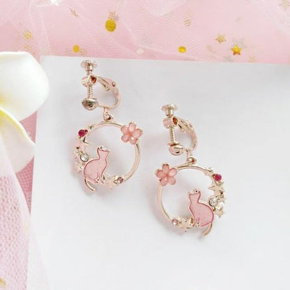  Stylish Cat Earrings sold by Fleurlovin, Free Shipping Worldwide