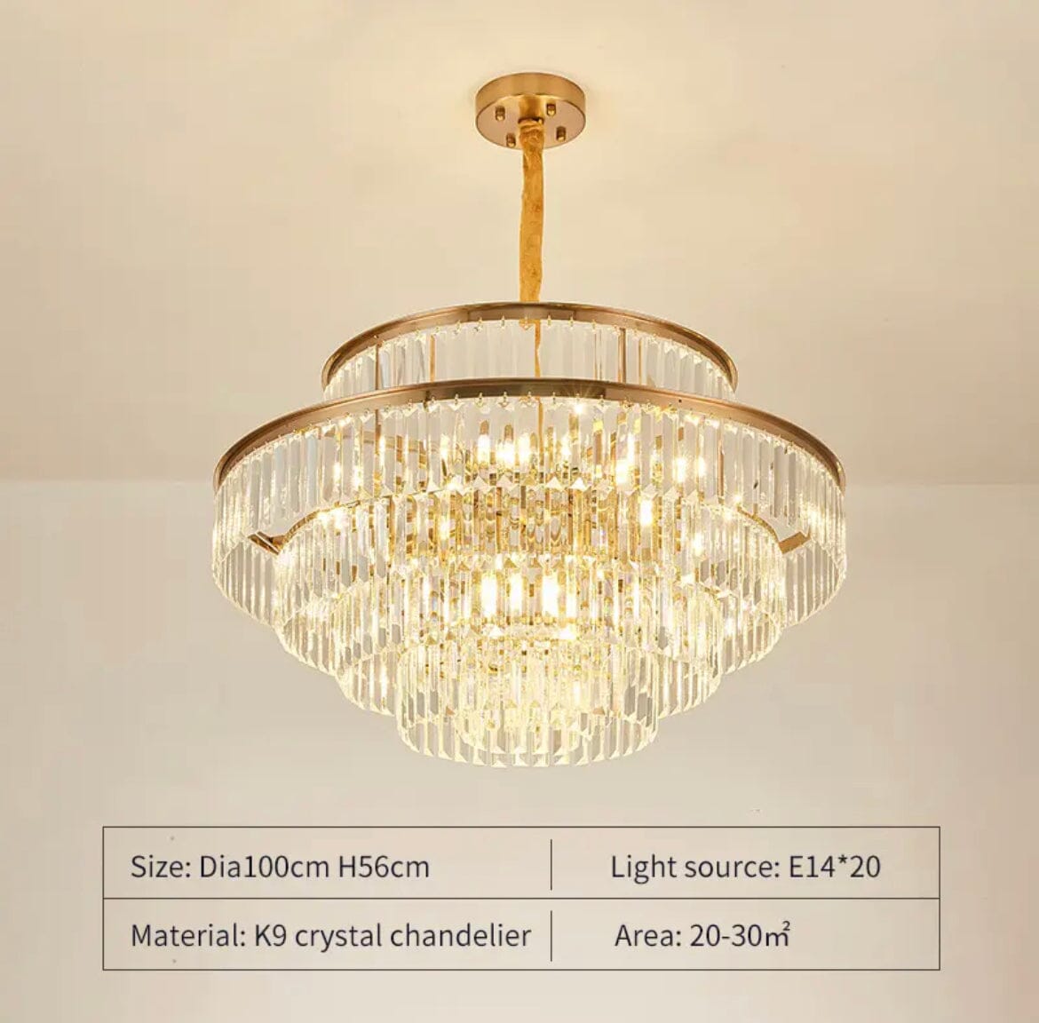  The Crystal Arden Chandelier sold by Fleurlovin, Free Shipping Worldwide