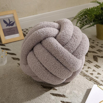 Throw Pillows Triple Knot Cotton Fleece Pillow sold by Fleurlovin, Free Shipping Worldwide